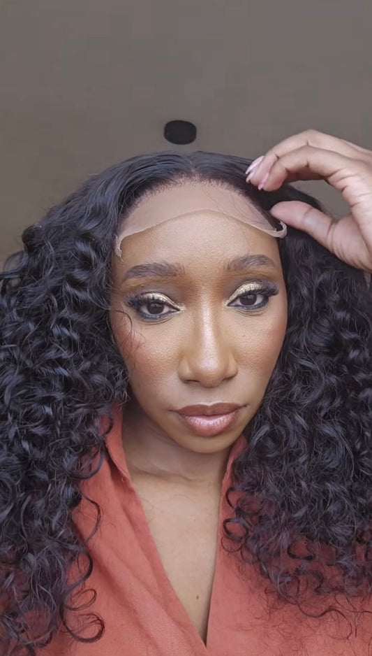 16” Water Wave 5*5 Glueless