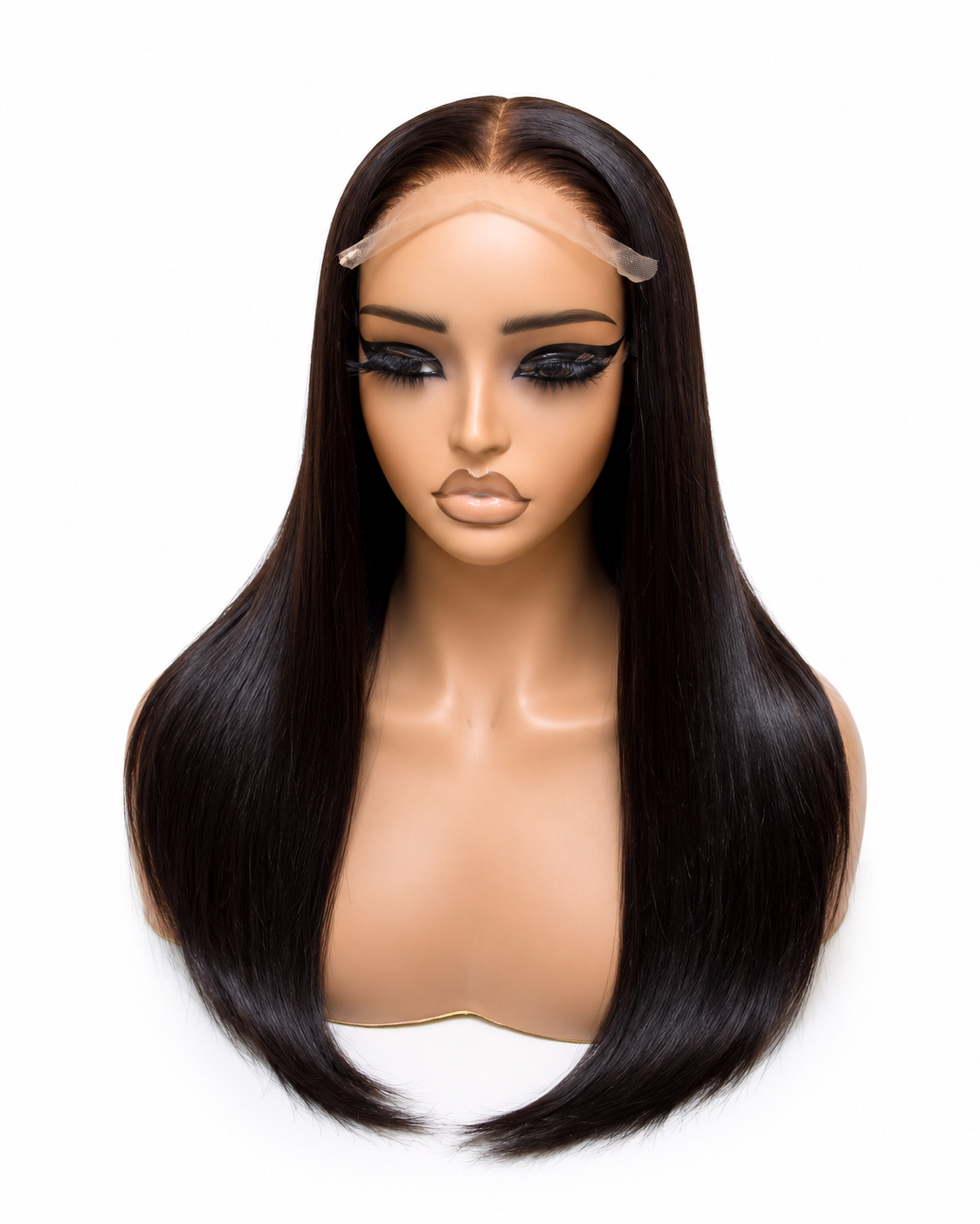 20" 5*5 Straight Hair